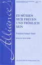 Es Mussen Sich Freuen Und Frohlich SATB choral sheet music cover